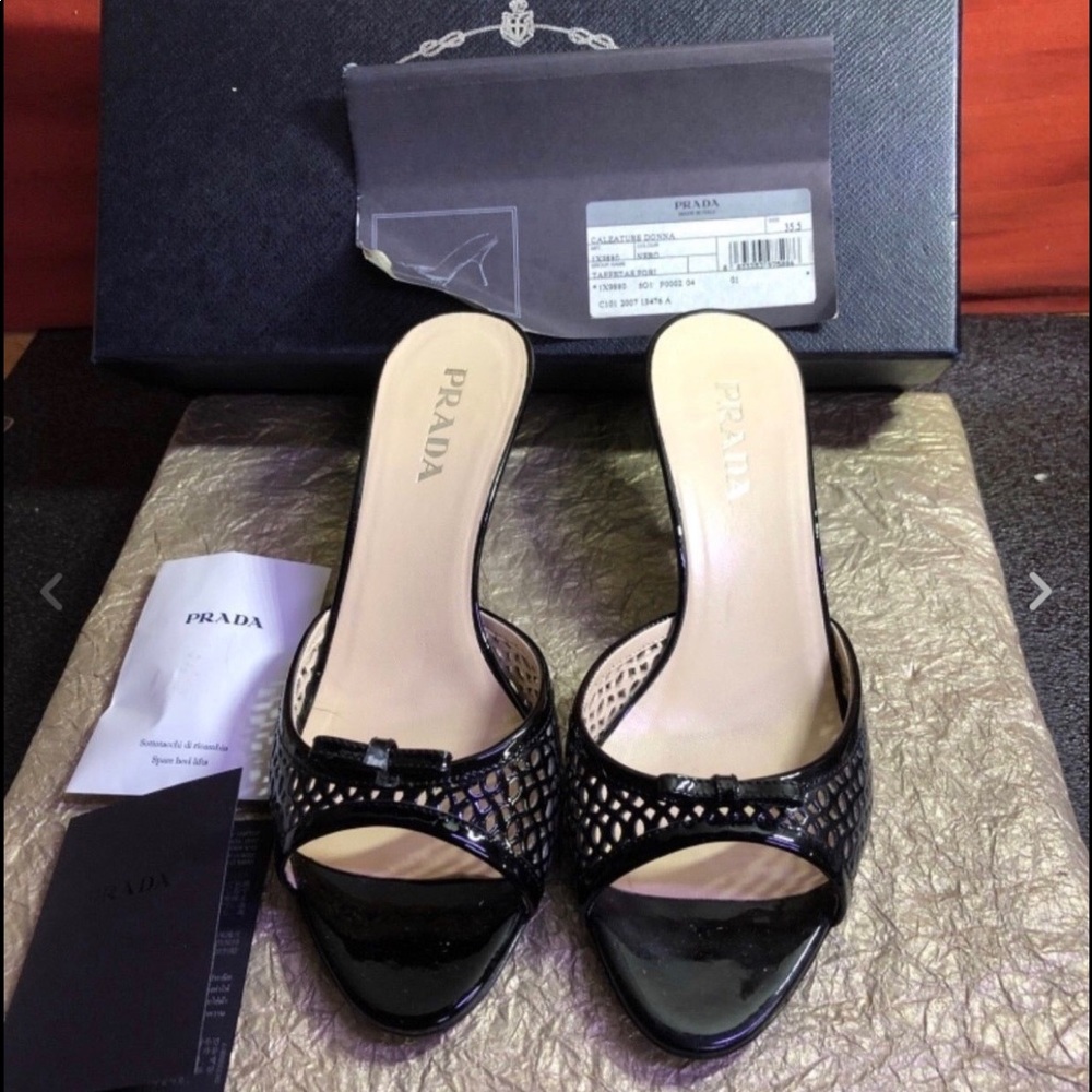 Brand New Prada with tags box shoes
